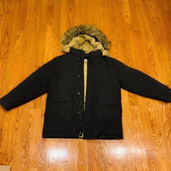 Schott NYC Snorkel Down Parka Jacket XL - Picture 1 of 14